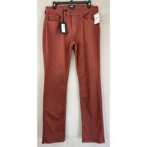 PAIGE Federal Slim Straight Jeans Men's 32 Cherry Cola Soft Stretch Denim NWT